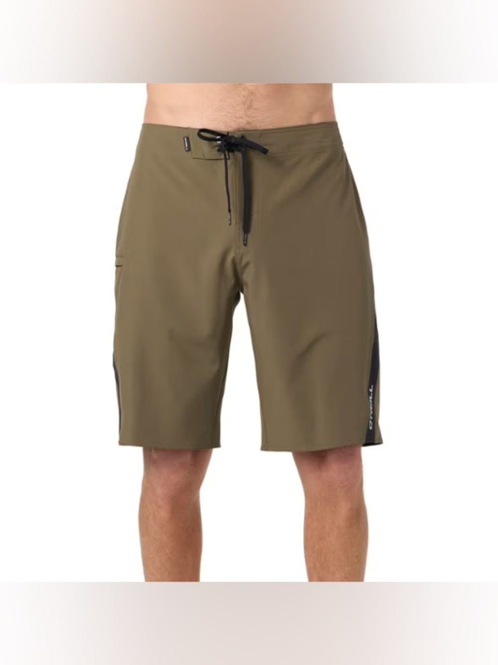 O'Neill Superfreak Solid 21" Board Swim Shorts - Men's Olive Green Waist 33 in